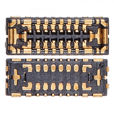 12-Pin Power Button Flex FPC Connector for iPhone 16 / 16 Plus - 2Pcs