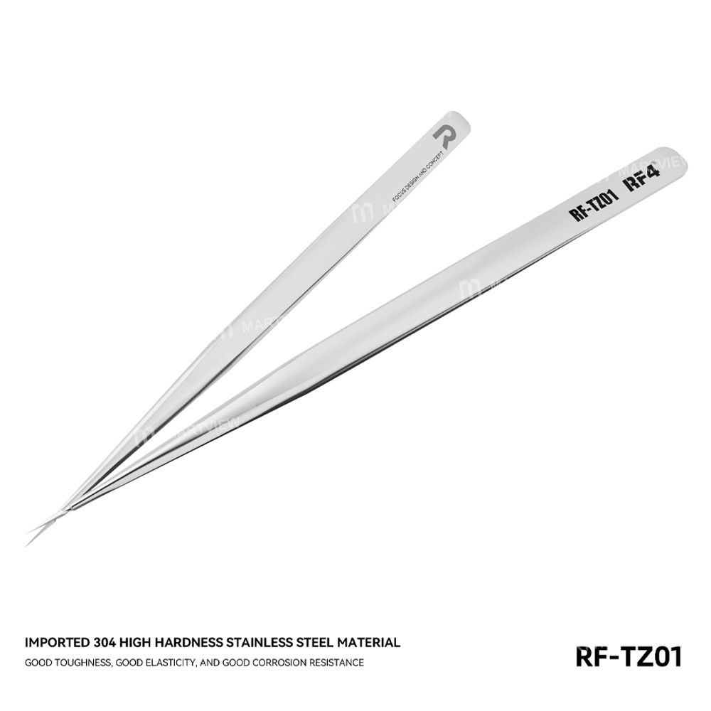 rf4 rf-tz01-non-magnetic-stainless-steel-extra-fine-hardened-3d-precision-flying-wire-tweezers-4