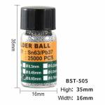 BEST BGA Reballing Balls 0.2mm 0.25mm 0.3mm 0.35mm 0.4mm 0.45mm 0.5mm 0.55mm 0.6mm 0.65mm Solder Bal