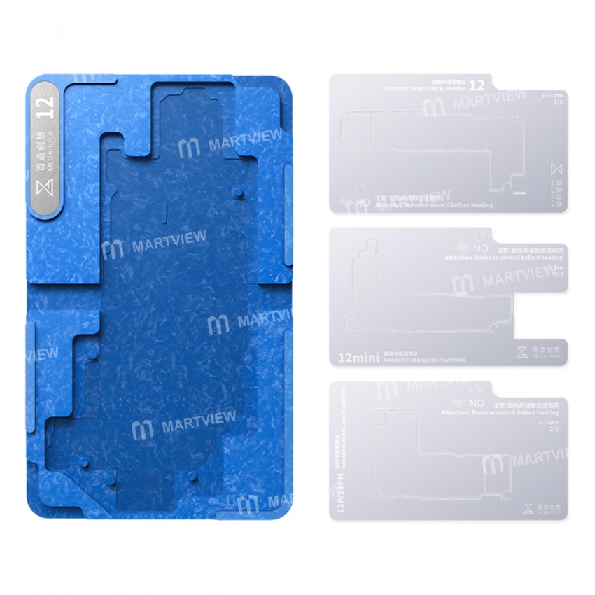Mega-idea Multi-functional Middle Frame Positioning BGA Reballing Platform for iPhone X-13 Series
