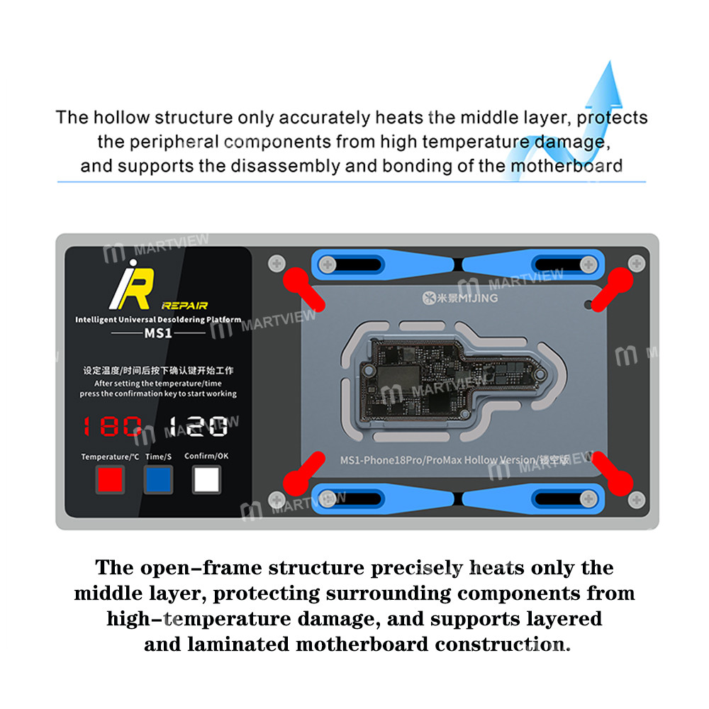 mijing irepair-ms1-new-update-hollow-version-universal-module-for-iphone-18-pro-18pro-max-3