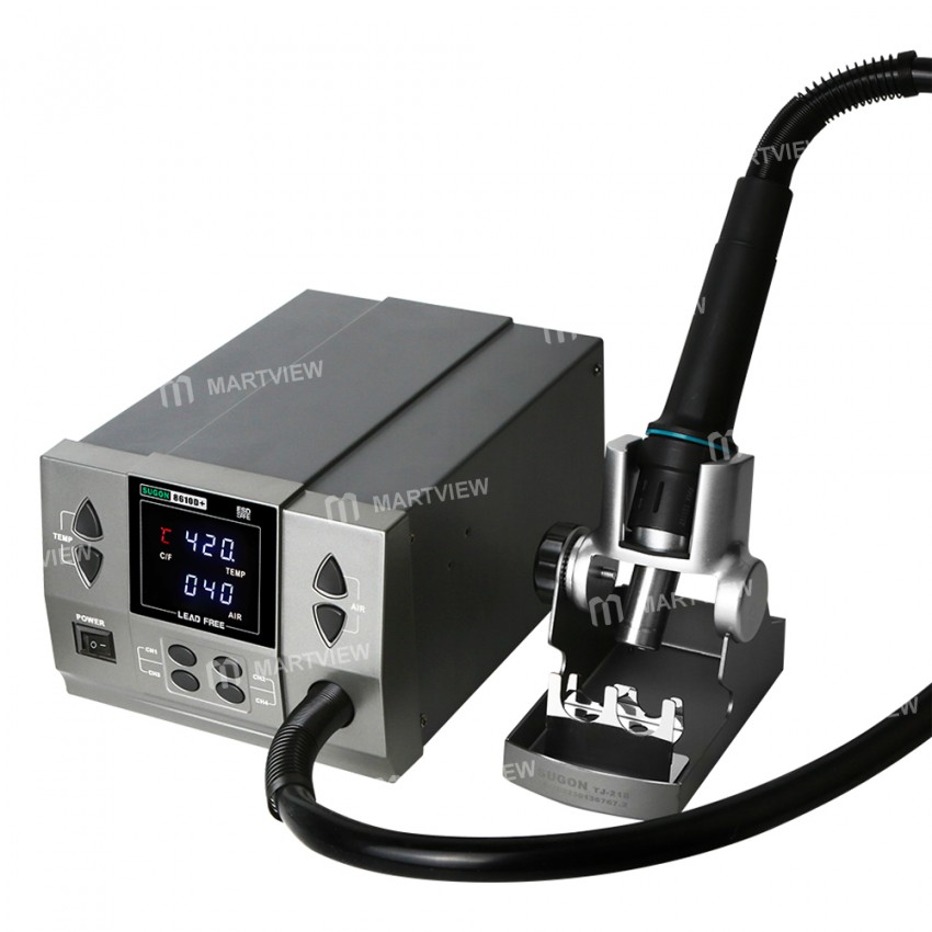 sugon 8610d-1000w-high-power-heat-gun-digital-display-desoldering-rework-station-2