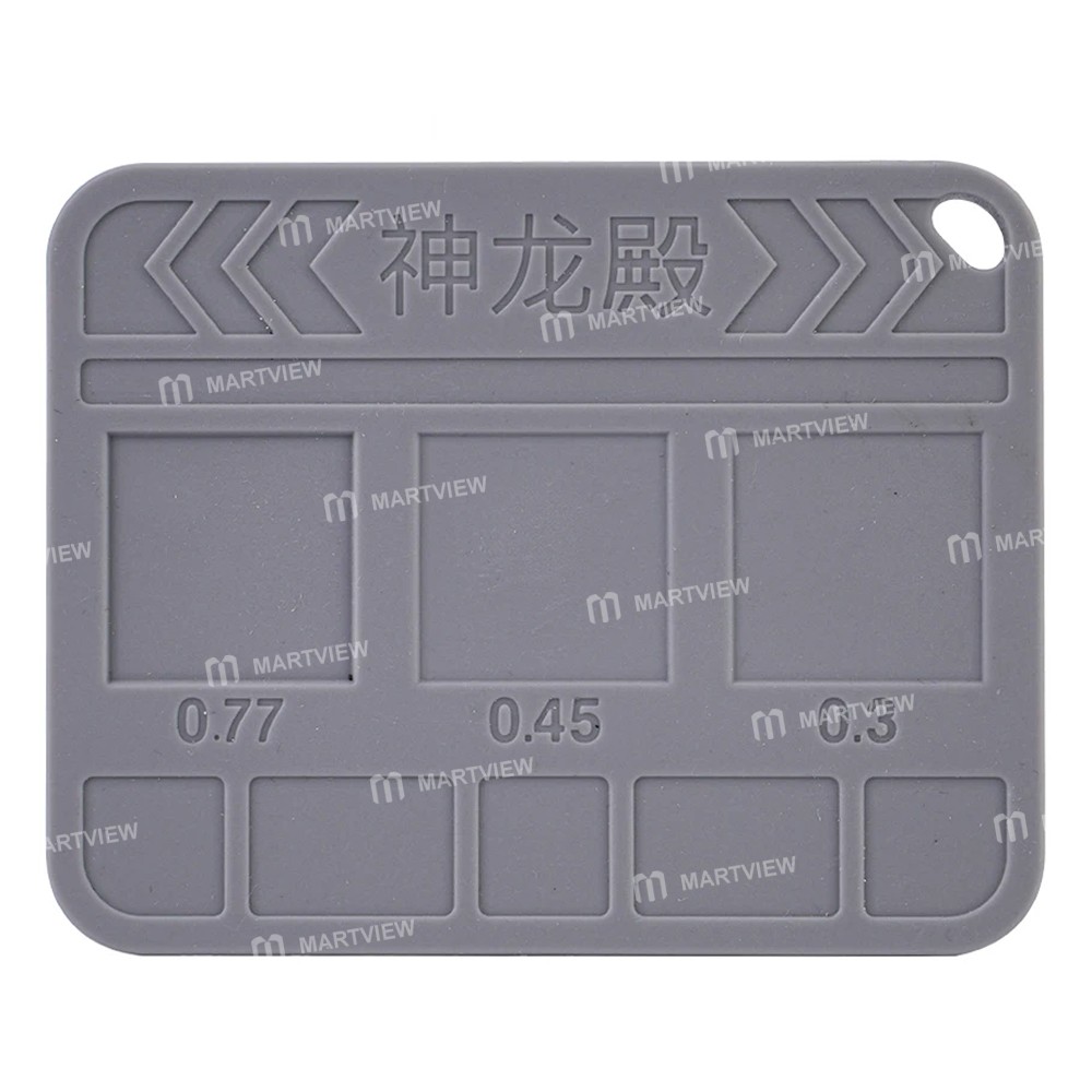 ycs dragon-mobile-phone-repair-universal-bga-hard-disk-cpu-magnetic-tin-planting-silicone-mat-1