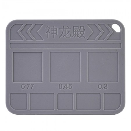 YCS Dragon Mobile Phone Repair Universal BGA Hard Disk CPU Magnetic Tin Planting Silicone Mat
