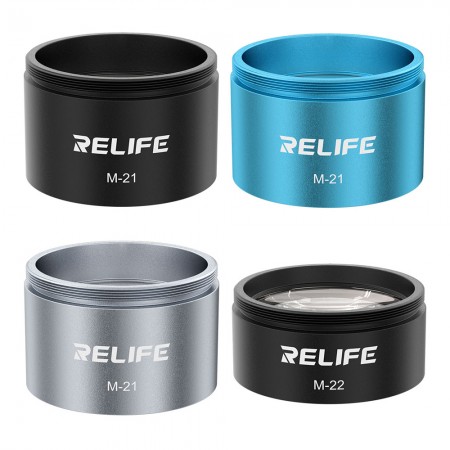 Relife M-21 / M-22 Stereo Microscope Auxiliary Objective Lenses for Increasing Working Distance