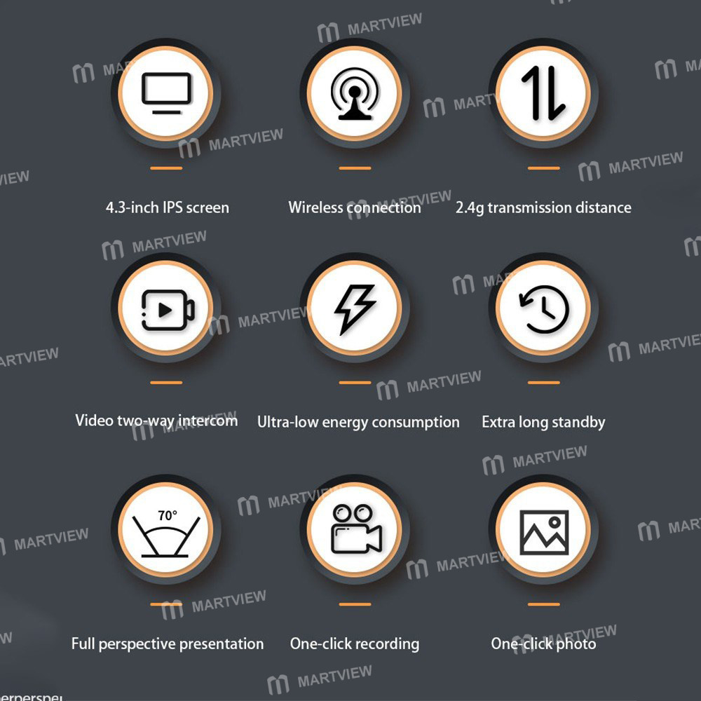 wireless visual-intercom-doorbell-with-43-inch-ips-screen-8