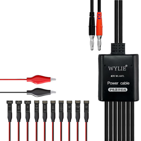 Wylie WL-647L Smart Boot Power Cable for iPhone 6 to 17Pro Max