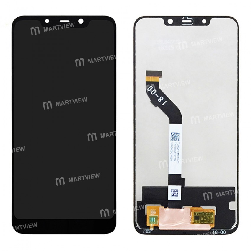 LCD Display Touch Screen Digitizer Assembly Replacement for Xiaomi Poco F1 - Black