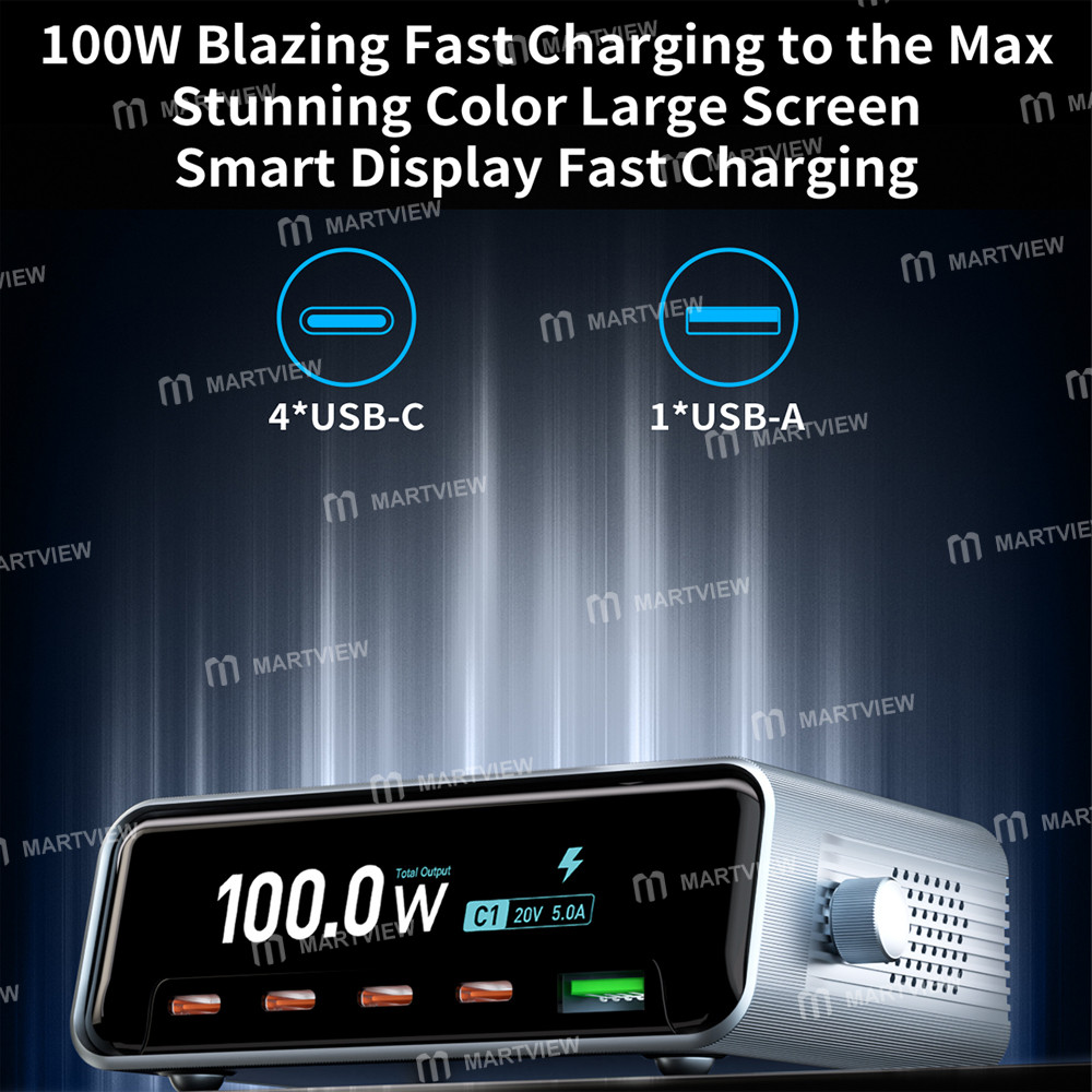 i2c a08-100w-fast-charging-colorful-large-screen-smart-display-desktop-charging-monitor-9