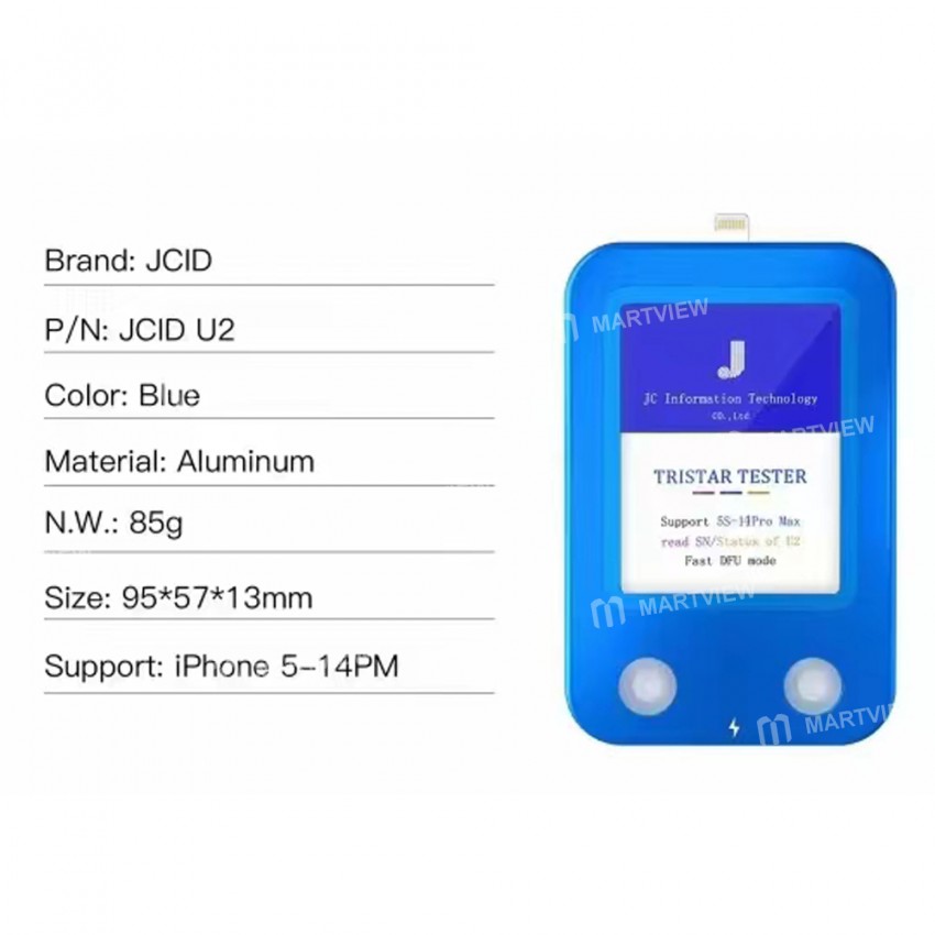 jcid u2-tristar-tester-auto-test-u2-chip-status-for-iphone-5-to-14pro-max-4
