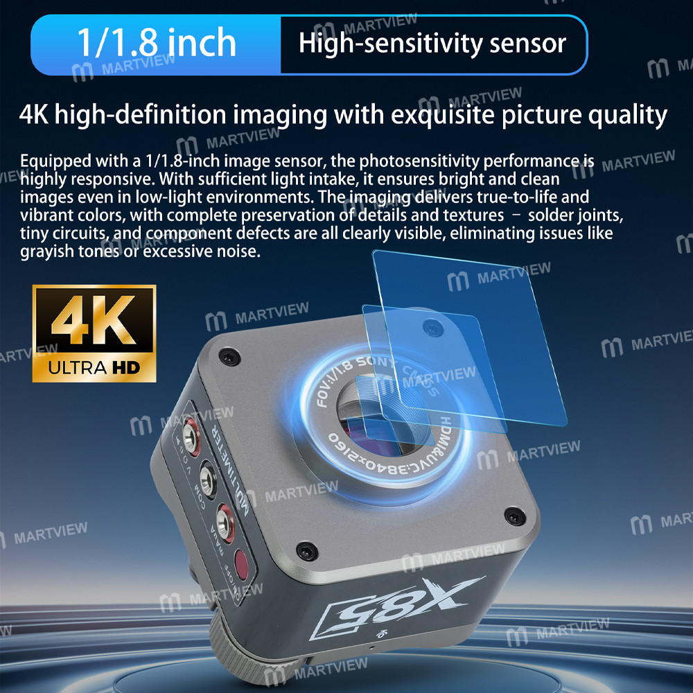 wylie x85-hdmi-usb-dual-output-4k-hd-microscope-camera-with-thermal-imaging-multimeter-functions-5