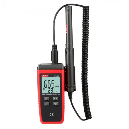 UNI-T UT333S Split Thermometer with 55cm Long Lead for Test Temperature and Humidity