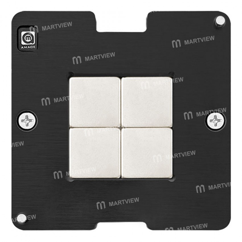 Amaoe 0.25mm DDR Series BGA Reballing Stencil Tin Planting Platform for DDR5/DDR6/BGA170/BGA180 Vide