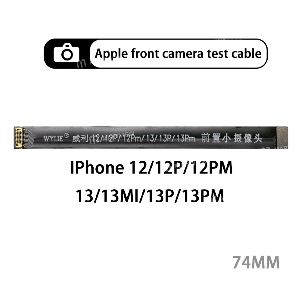wylie front-camera-extension-test-flex-cable-for-iphone-x-to-16pro-max-3