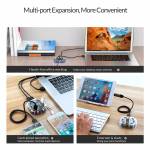 Orico H7U-U3 7 Ports High-Speed Transparent HUB USB3.0 Splitter