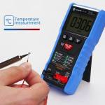 Sunshine DT-19N Mini Intelligent Digital Multimeter Temperature Measurement AC DC Resistance Tester