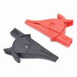 UNI-T UT-C02A Alligator Clip Banana Interface Straight Plug Applies to Most Multimeters - 2Pcs