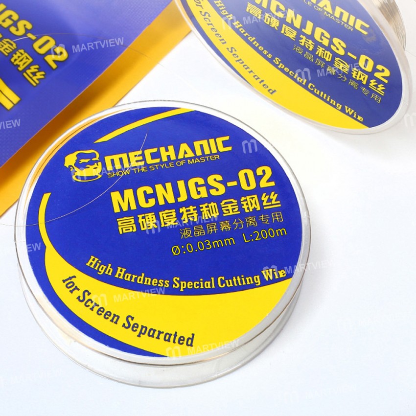 Mechanic MCNJGS-02 High Hardness Special Cutting Wire with Handle for Screen Separation