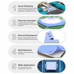 relife rl-098-12x12x2mm-thermal-silicone-pads-for-mobile-phone-motherboard-chip-6