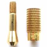 WL-008 High-Precision Ultra-thin Steel Double-Head Handle Stainless Steel Knife Handle