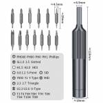 luxianzi 27-in-1-concealed-hand-screwdriver-set-with-13pcs-dual-head-bit-for-mobile-phone-repair-5