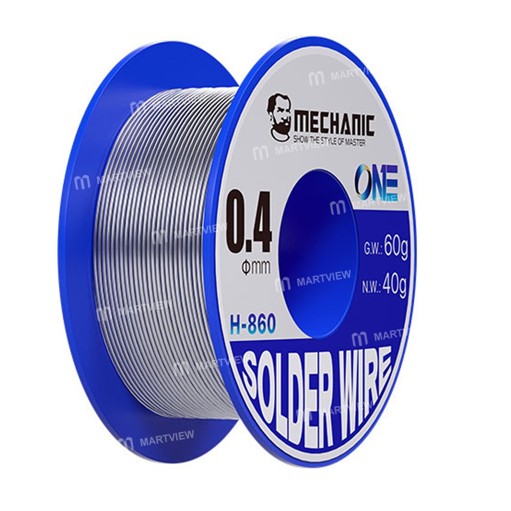 mechanic h-860-one-series-high-purity-dual-core-soldering-wire-with-rosin-core--40g-7