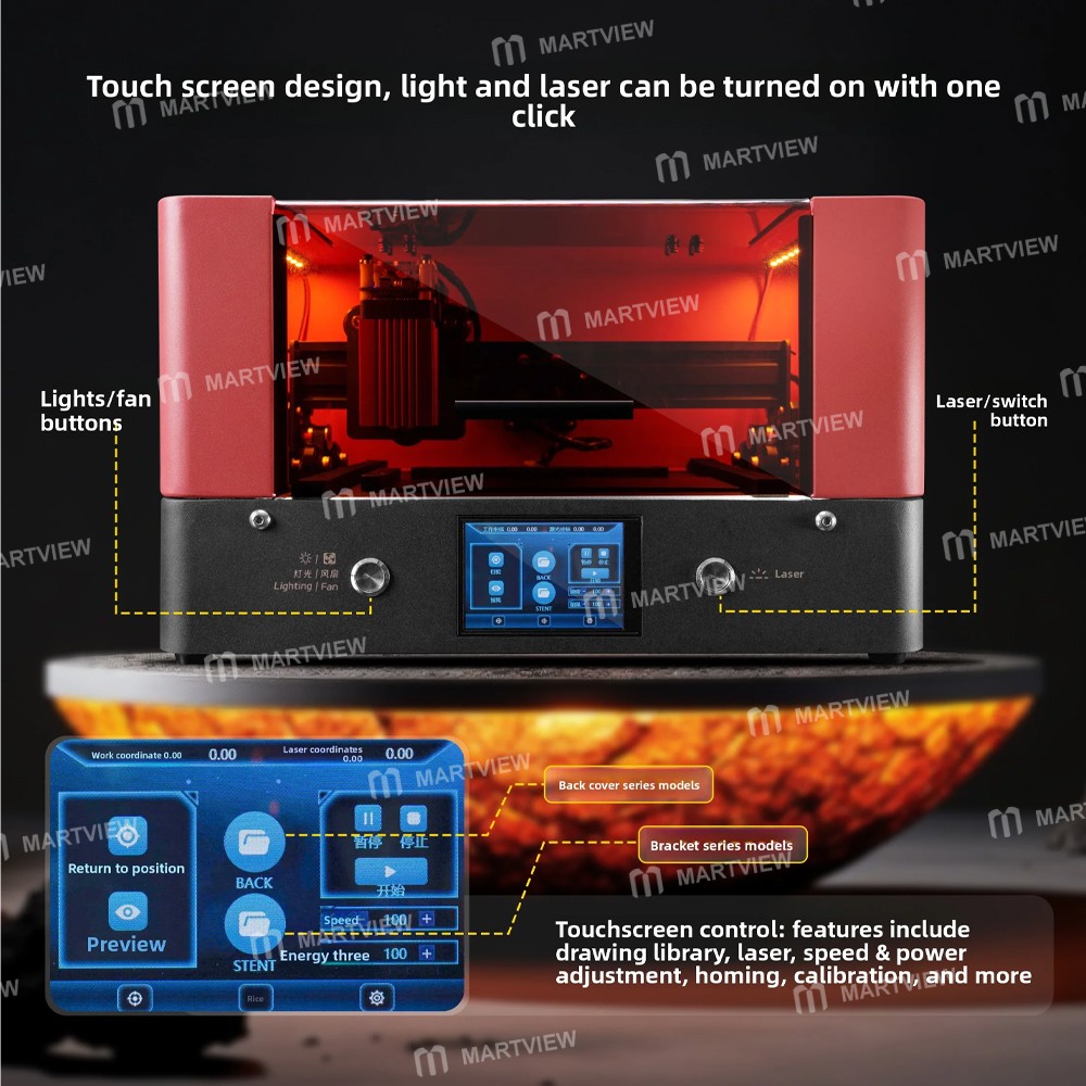 ycs divine-dragon-mini-laser-machine-for-fast-removing-rear-cover-screen-bracket-7