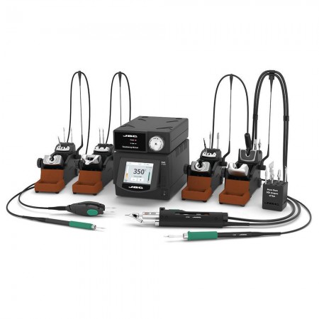 JBC DMPSE-2QB High Precision 4-Tool Complete Soldering Station with Electric Pump (Pre Order 2-4 Weeks)