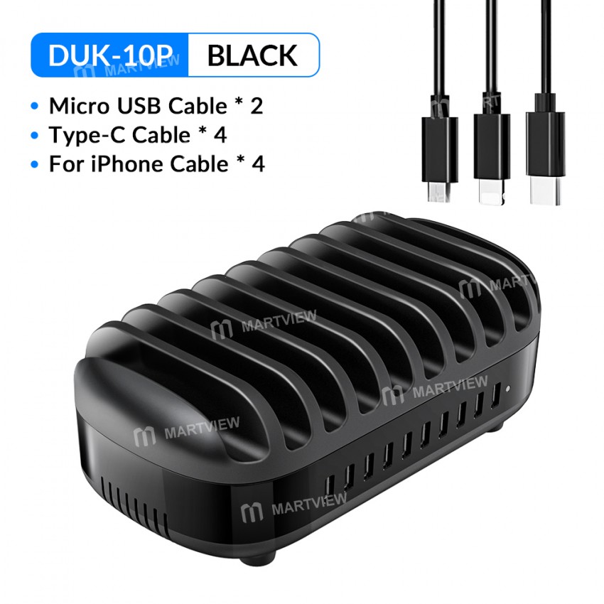 Orico DUK 10 Ports 120W USB Charger Station