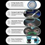 relife rl-033e-pro-dual-polarized-anti-reflective-adjusts-brightness-microscope-light-source-8