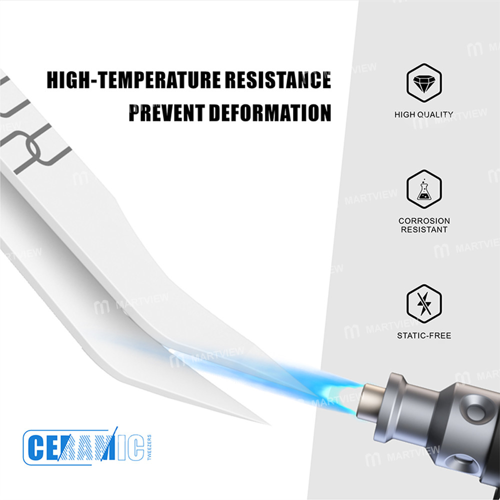 mijing tcn-series-anti-static-non-magnetic-precision-ceramic-tweezers-for-pcb-repair-6