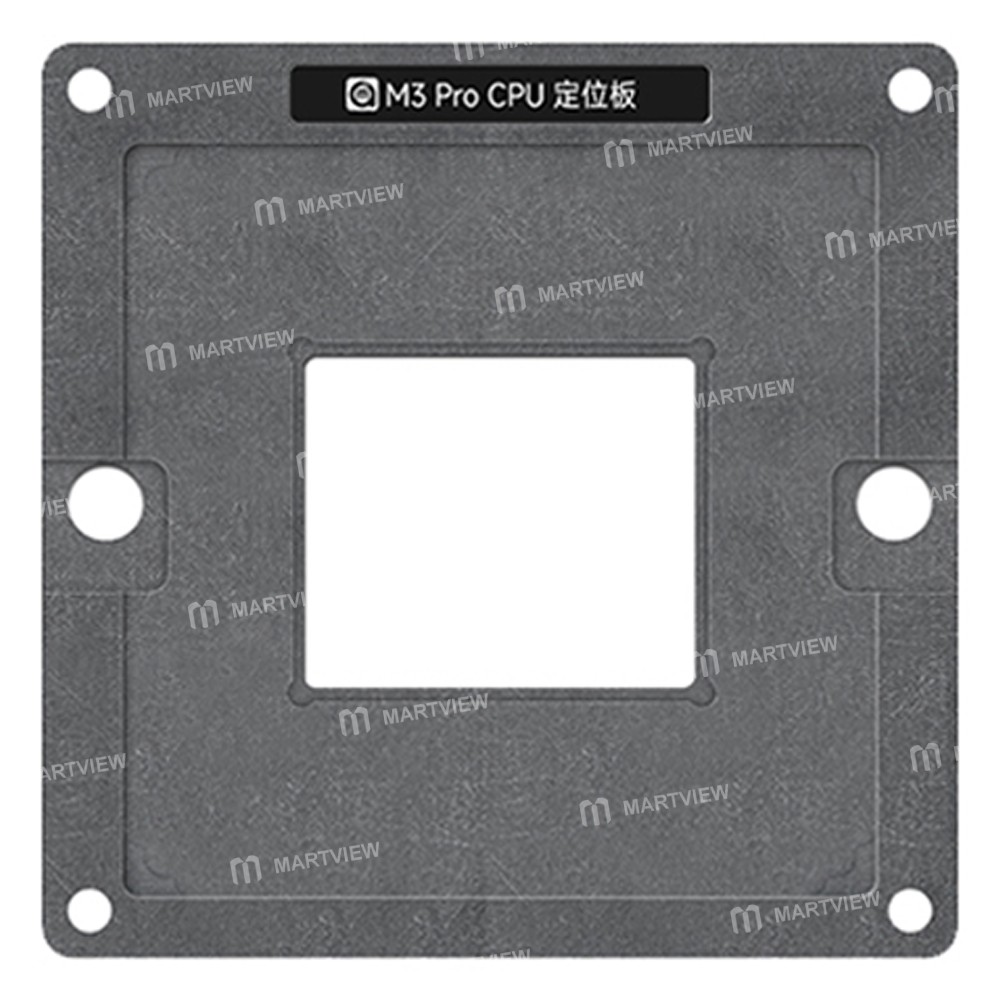 amaoe 020mm-cpu-bga-reballing-stencil-platform-set-for-apple-m3-pro-cpu-339s01318-3
