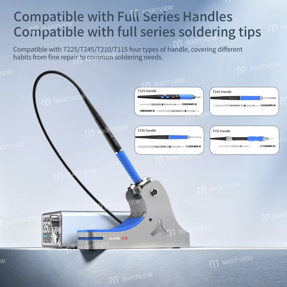 aixun t3d-dual-channel-single-handle-smart-soldering-station-compatible-with-t225-t245-t210-t115-han