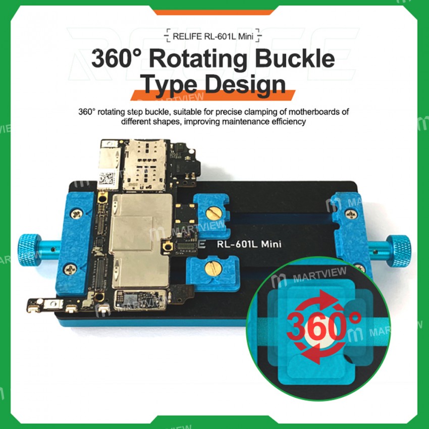 relife rl-601l-mini-360-rotating-buckle-type-motherboards-fixture-10