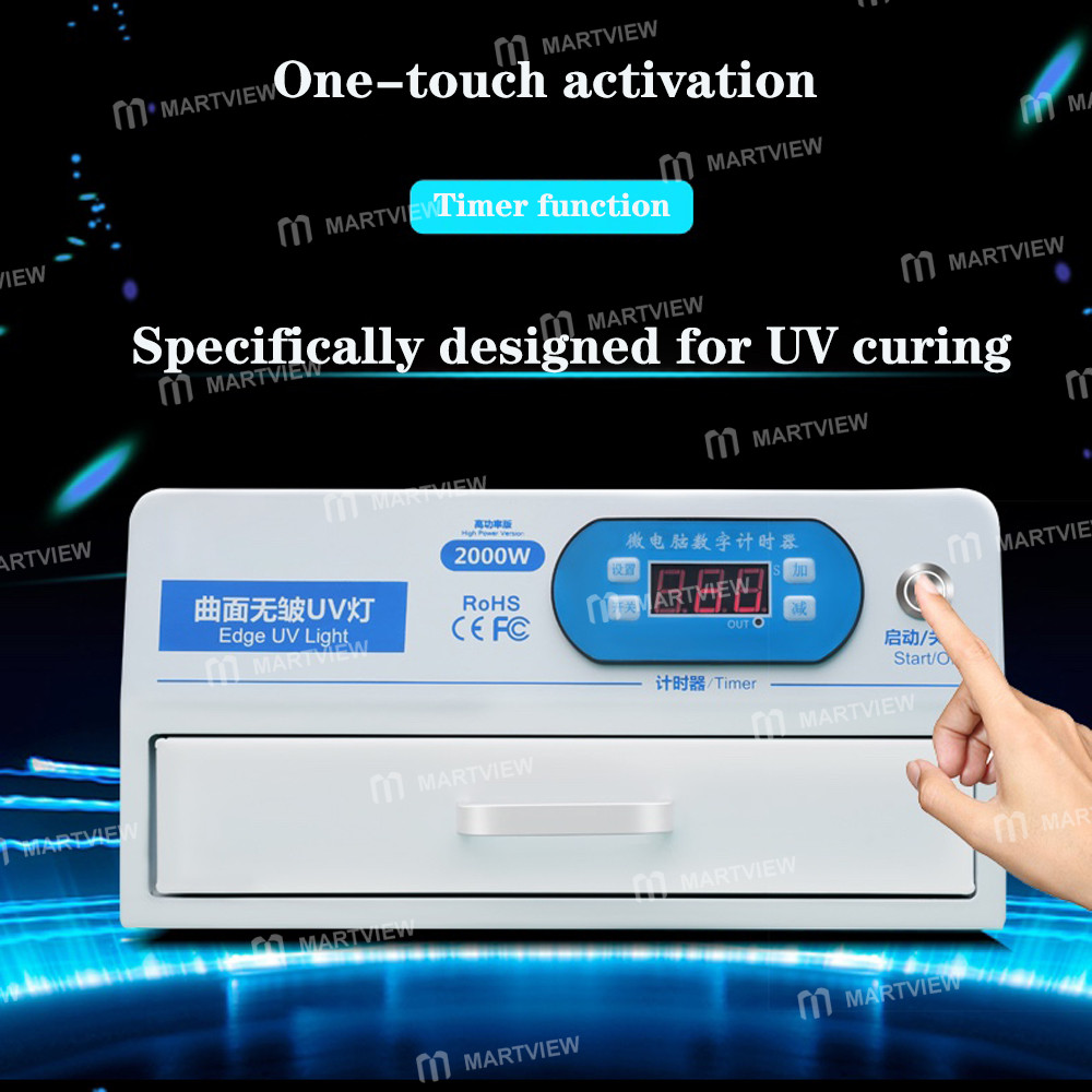 2000w curved-uv-curing-light-box-for-oca-bonding-of-edge-glass-4