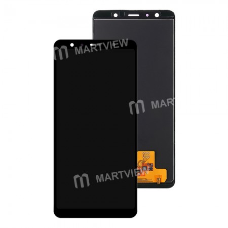 LCD Display Touch Screen Digitizer Assembly Replacement for Samsung Galaxy A7 2018 A750 - Black
