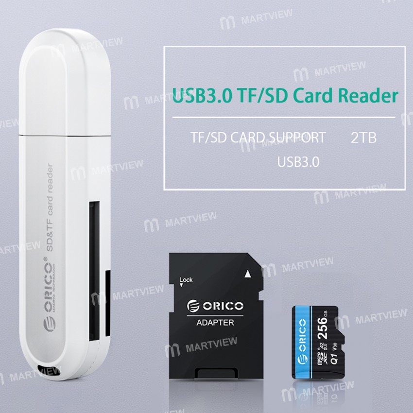 Orico CRS21 Portable USB 3.0 Type-A TF/SD Card  Reader