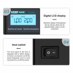 Quick 858D+ Hot Air Gun Soldering Station for Motherboard BGA SMD PCB IC Maintenance