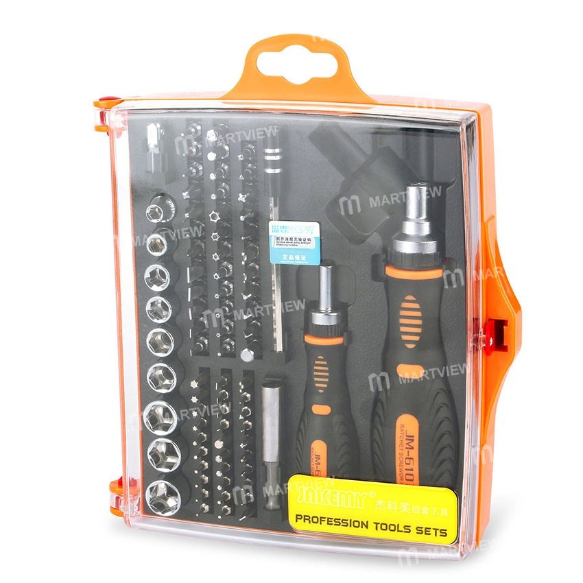 JAKEMY JM-6107 (79 in 1) Screwdriver Set Electronics Repairing Ratchet Tools Kit