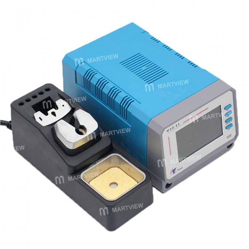 LEISTO T12-11 75W Lead-free Soldering Station Digital Welding Station for Phone iPad Table PCB Mainb
