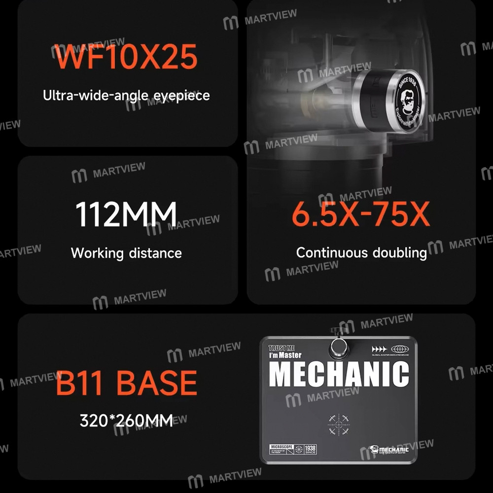 mechanic d67t-b11-65-75x-greenough-optical-zoom-trinocular-stereo-microscope-with-big-base-3