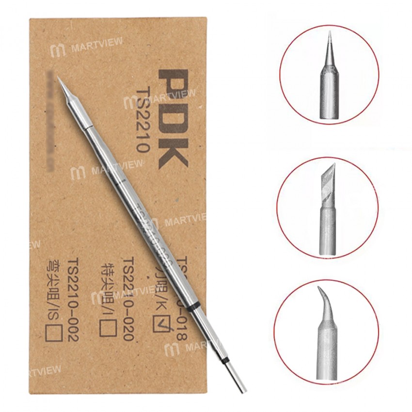 PDK TS2210 Series Soldering Iron Tip for JBC C210 Welder Handle