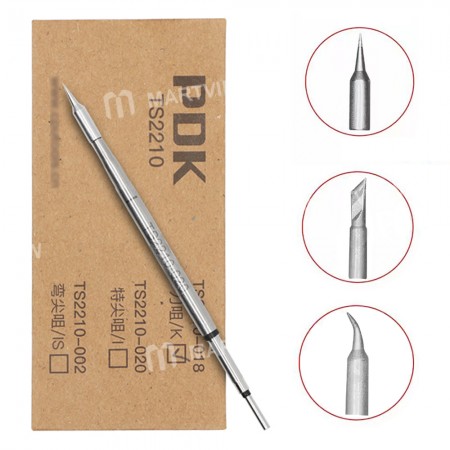 PDK TS2210 Series Soldering Iron Tip for JBC C210 Welder Handle