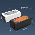 Multi-port 150W QC3.0 Wireless Fast Charging Station with Type-C PD 65W Fast Charging