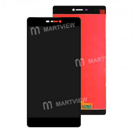 LCD Display Touch Screen Digitizer Assembly Replacement for Huawei P8 - Black