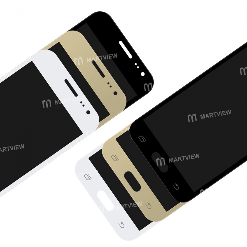 TFT LCD Display Touch Screen Digitizer Assembly Replacement for Samsung Galaxy J2 2015 J200F - Gold