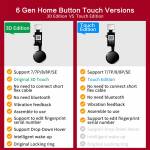 Replacement jc 6th 3d universal home button with return function fingerprint flex cable for iPhone 7