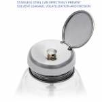 Kaisi DKT-18A 180mL Press-type Anti-corrosion Anti-static Copper Core Glass Alcohol Bottle