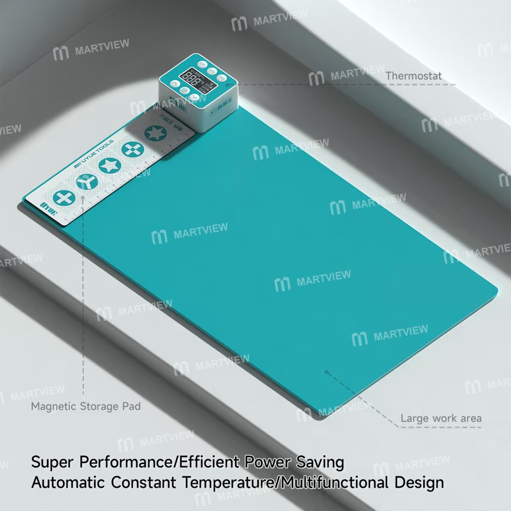 uyue k1-k2-lcd-screen-heating-separating-silicone-pad-for-mobile-phones-laptops-tablets-3