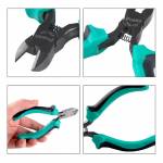 proskit pm-737-45-inch-spring-loaded-double-color-mini-precision-diagonal-nose-pliers-5